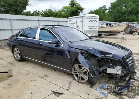 2019 Mercedes-Benz S 450 4Matic из США, поврежденный, VIN WDDUG6EB4KA458718